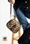 4-Eyelet Covered Women's Crossbody and Shoulder Bag - 4