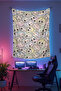 Labubu Themed Wall Covering – High-Quality Fabric, Children's Room Decor Tapestry Wall Carpet - 3