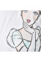 Cinderella Print T-shirt and Striped Pyjama Set - 6