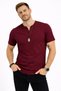 2124 Henley T-Shirt Basic Casual t Shirt - 3