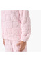 Girls Pyjama Set with Heart Texture - Polyester - Long Sleeves - Crew Neck - 5