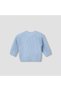 Girls Round Neck Sweater with Knit Texture - Long Sleeves - 2