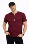 2124 Henley T-Shirt Basic Casual t Shirt - 2