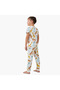 Pyjama Set with Print - Cotton - Short Sleeves - Round Neck - Set of 3 - 6