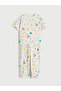 Sparkling Choices from Shining Store Zero Roba Collar Girl's Pajama Set