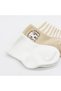 Dog Boy 3-Piece Combed Cotton Socks 10134 Beige - 4
