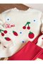 Floral Detail Knitwear Leggings Set - 4