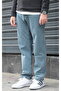 Men's Baggy Loose Cut Pants Washed Stylish and Modern