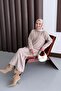 Diaz Angora Textured Skirt Set Menenj - 3