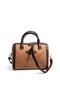 Taba - Brown Suede Women's Handbag Sp1091 - 5
