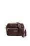 Brown - Brown Suede Women's Crossbody Bag Sp1267 - 5