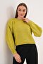 Women's Crew Neck Knitwear Knitted Sweater 255449 - - 3