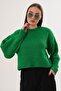 Women's Crew Neck Knitwear Knitted Sweater 255449 - - 2