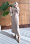 Diaz Angora Textured Skirt Set Menenj - 5