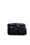 Black - Black Suede Women's Crossbody Bag Sp1184 - 5