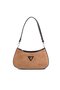 Taba - Brown Suede Women's Shoulder Bag Sp1251