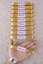 Gold Satin Ribbon 2 cm 10 Meters - Bohça, Nikah, Nişan, Çeyiz, Hediye, Süsleme, Doğum Günü, Parti - 2