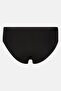 Women Solid Bikini Bottom, Black - 3