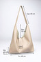 Minimal Clamshell Accessory Inner Lined Shoulder Bag Bag - 2