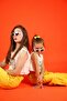 05-14 Years Old Girl Ecru Sweet Blouse - 2