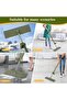 Flat Mop Refills 6 PCs Wet and Dry Pads for Floor Cleaning Microfiber Mop Head replacement - 5