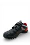 119 Boys' Black/Red Striped Astroturf Field Shoes - 3
