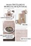 Marble Effect Water Repellent Duck Fabric |   220 G/M² |   65% Cotton 35% Polyester |   180 cm En V-7 - 5