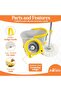 Spin Mop Replacement Head for 360° Spin Mop - 6