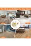 Spin Mop Telescopic Handle, Base, 2 Refills for Floor Cleaning, 360° Spinning Mop Bucket - 7