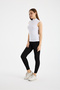 Women's White Sleeveless Bodysuit - 6
