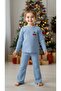Girl's Cherry Corded Fabric Cotton Top and Bottom Set