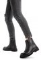 Shoes Zipper Detailed Genuine Leather Black Skin Casual Stylish Comfortable Women's Boots - 3