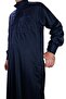 Hajj Umrah Clothing/Button Front Hidden and Long Sleeve Buttoned Pocket/Prayer Robe/Men's Thobe - 5