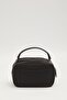 Two-Compartment Long Strap Small Size Sporty Design Women's Hand and Shoulder Bag Casual Design Black - 4