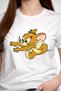 Valentine's Day Special Unisex Tom & Jerry Figured Partner T-Shirt Set - 4