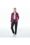 Women's Striped Purple Tracksuit Set (with Plus Size Option) - 4