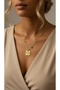316L Steel Necklace Tarnish-Free Antiallergic with Clover Figure (2 Years Importer Warranty) - 3