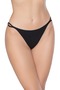 Green Underwear, Black Cotton Briefs, 4-Pack - 4