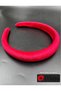 Red Velvet Padded Curved Handmade Women's Hair Crown 3 cm – Stylish Thick Hairband Dd676 - 5
