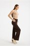 Ribbed Lace-Up Knitwear Trousers - 4