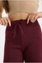 Ribbed Lace-Up Knitwear Trousers - 3