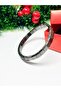 Hematite Square Stone Men's Bracelet – Natural Stone – Elastic – Stylish & Modern - 5