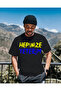 All I Need Is You Printed Black Unisex T-Shirt 100% Organic Cotton