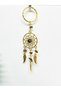 Dream Catcher with Tiger's Eye Stone Natural Stone Keychain – Protection from Negative Energies – Bag & Wallet Ornament - 5