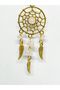 Pink Quartz Stone Dream Catcher Natural Stone Keychain – Love & Positive Energy – Bag Ornament - 5