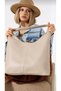The Moiss Knitted Textured Casual Pinterest Model Cream-Colored Shoulder Bag - 2