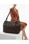 Women's Leather Knot Detail Medium Size Shoulder and Handbag En35 Size20 - 3