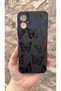 Omix X3 Compatible Black Butterfly Patterned Silicone Shock-Absorbing Classic Protected Rubber Case 277 - 2