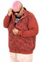 Fashion XL Large Size Men's Cardigan Mock Neck U25820 - 2