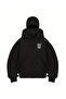 Snow Masked Ninja Unisex Sweatshirt Cardigan 2Strands Thick Fleece - 4